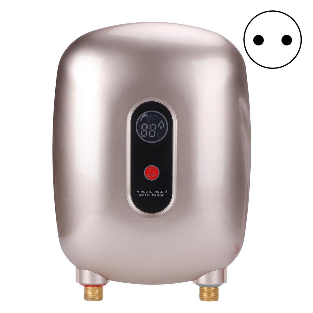 Electric Hot Water Heater Instant Water Heating Tankless Heater Temperature ControlUK Plug 220V
