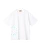 Lujeoseukeulleob Circle Star Logo Short Sleeve T-Shirt White