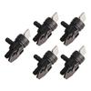 Engine Upgrades In 6mm Out 5mm Fuel Shut-off Valve Engine Performance Plastic Material 5 Pieces Pack For GXV50 GXV57