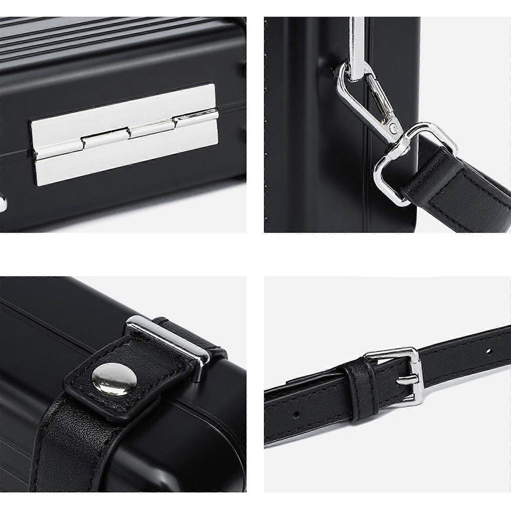2025 Compact Structured Purse Multi Purpose Crossbody Design Wear Resistant Construction Business Casual Use Silver