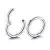 G23 Titanium Piercing Hight Segment Clicker Nose Ring Open Small Septum Hoop Nose Earrings Women Man Ear Nose Helix Body Jewelry