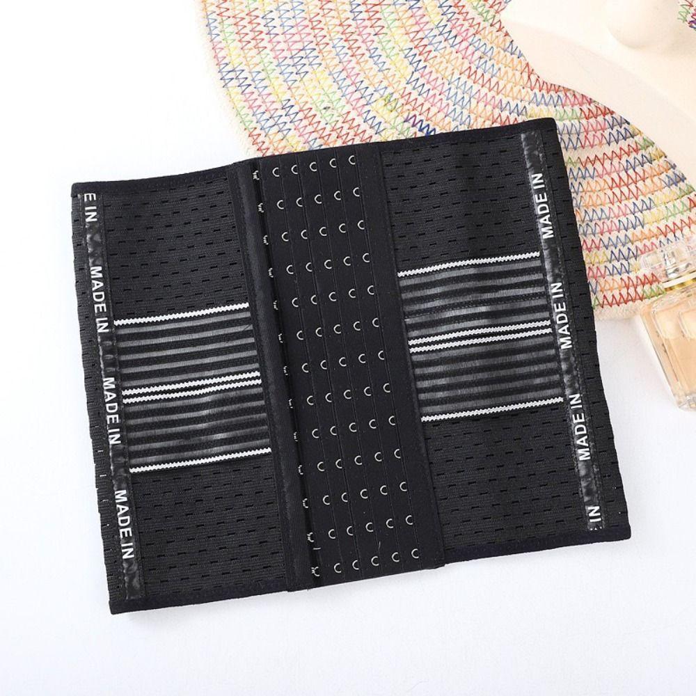 Buckle Tummy Control Shapewear Postpartum Girdle Body Shaper Elastic Waist Trainer Belt Gym