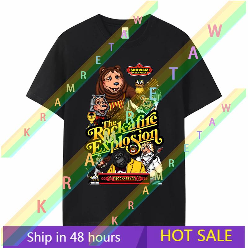 Summer pure cotton printed Tshirt Showbiz Pizza Billy Bob Essential T Shirt