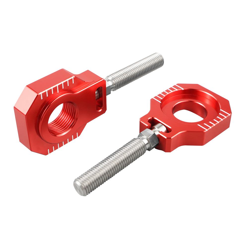 NICECNC For KTM EXC 300 EXC 250 EXCF 350 EXC 450 XCW 300 XCF-W 450 500 530 2000-2023 20mm Rear Axle Blocks Chain Adjuster