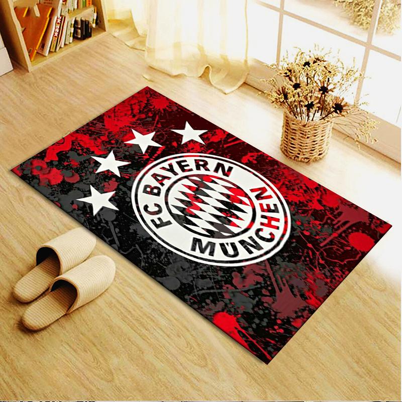 2025 Nieuw FC Bayern München Tapijt Vloerkleed voor Woonkamer Slaapkamer Huis Bank Decoratie, Kinderen Spelen Antislip Vloermat45