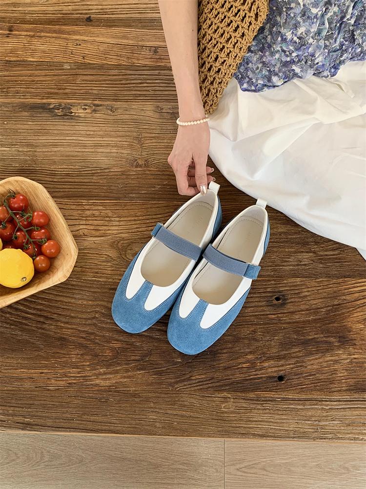 Fashion IPPEUM Red Mary Janes Shoes Women Daily Cute Ballet Flats For Girls Ballerina Sneakers Shoes