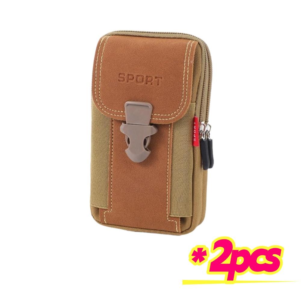 Man Belt Pouch Mobile Phone Bag for Men Phone Holster Bag Molle Waist Bag Pack Small Tactical Duty Belt Backpack Card Holder