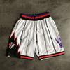 Men Women Basketball Shorts Cotton Blend Sportswear NBA Teams Knicks Spurs Hornets Nets Clippers Grizzlies Lakers