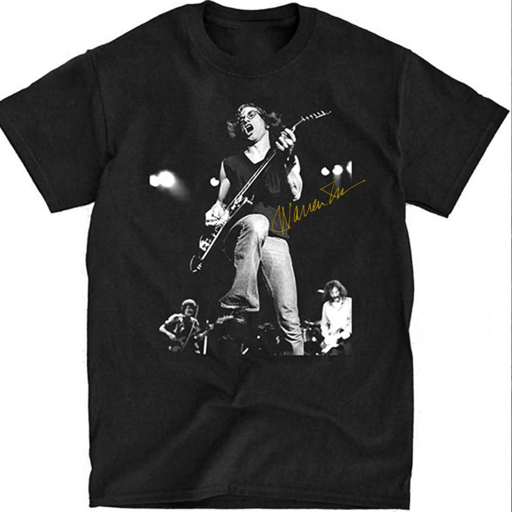WARREN ZEVON SIGNED Black All Size S-4XL Signature CG214 Unisex T-Shirt S