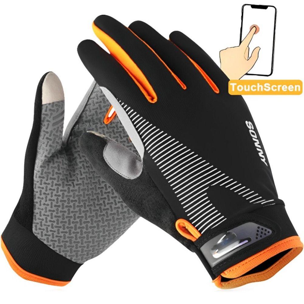 Touch Screen Cycling Gloves Gym Training Gloves for Outdoor Hiking Trekking Cycling Fishing Sports