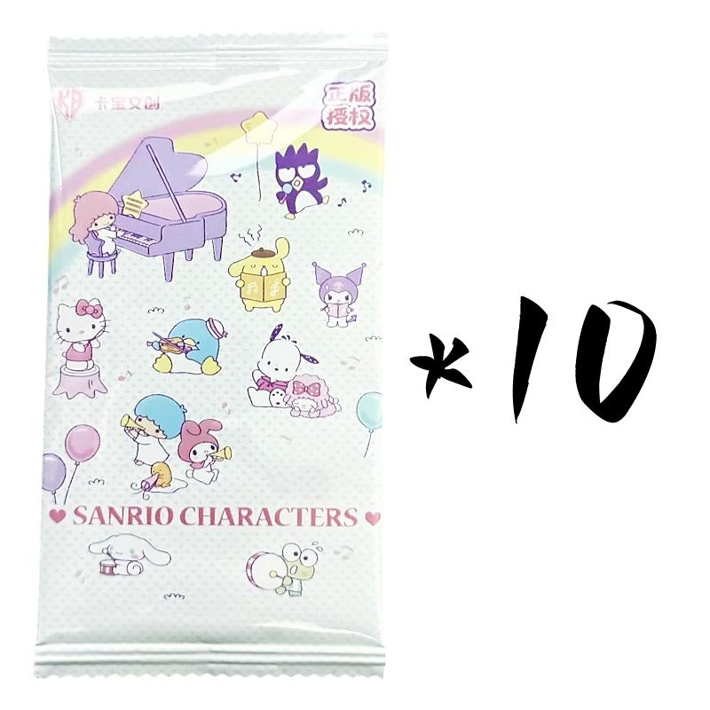 Hot Genuine Sanrio Rare Collection Hobby Card Book Cute Character Kuromi Melody Kitty Cinnamoroll Pompompurin Children Gift