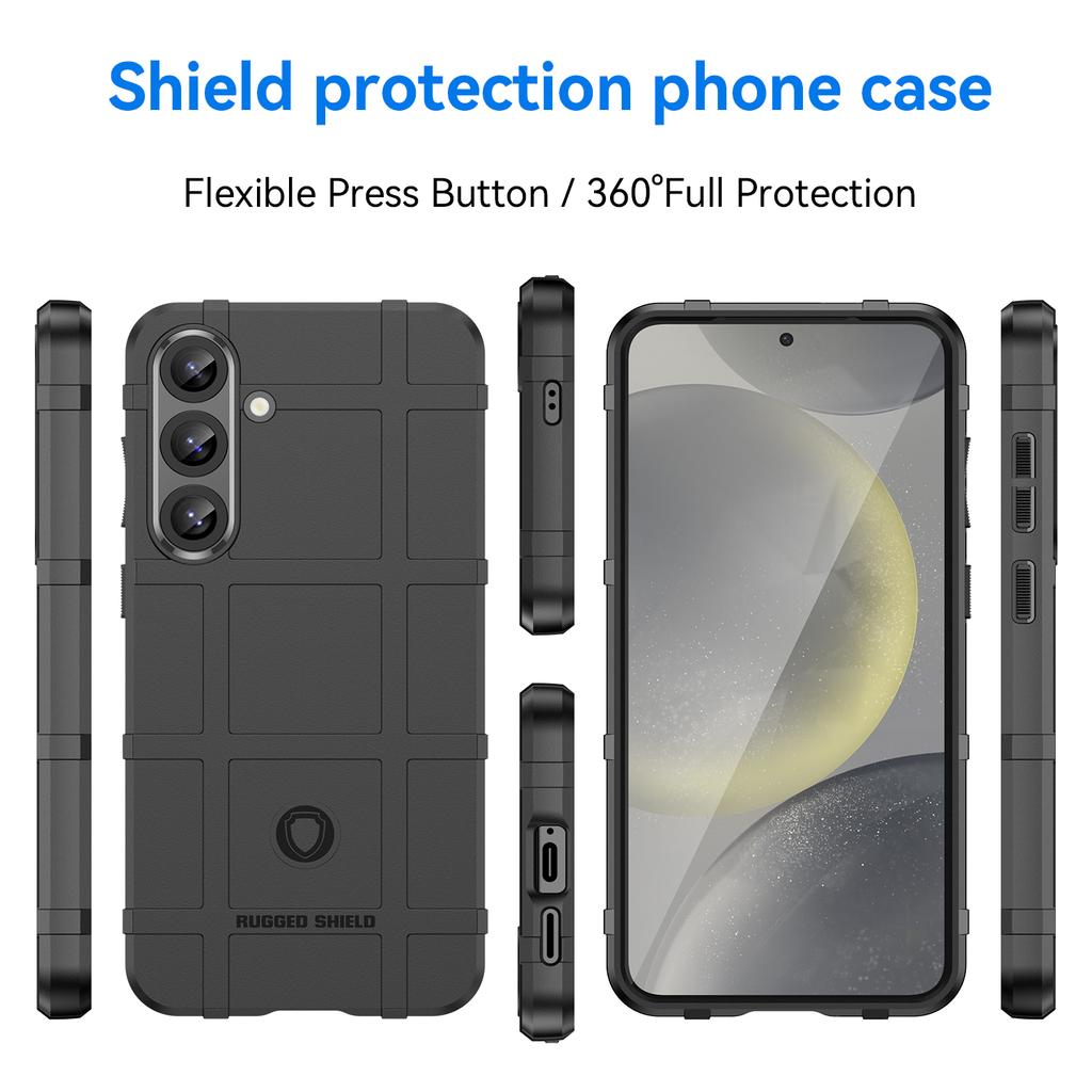 Armor Heavy Matte Rückseite für Samsung S25 Plus s25+ Stoßfeste Schutzhülle für Galaxy S25plus Anti-Knock Silikonhüllen