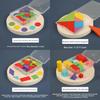 Wooden Geometry Tangram Wooden Stick Set Teaching Aids For Grade One Students