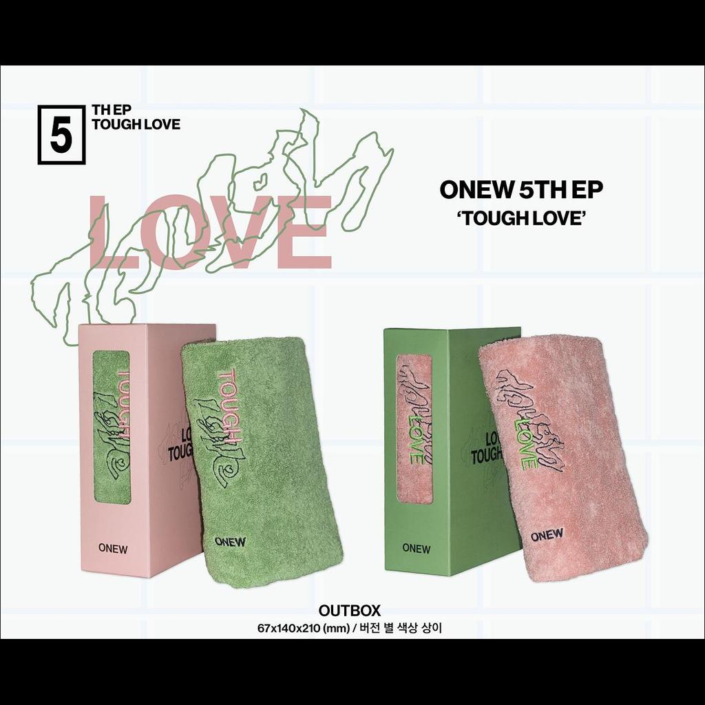 [Pre-order] ONEW (SHINee) TOUGH LOVE (TOWEL BOOK Ver.) + Free Gift