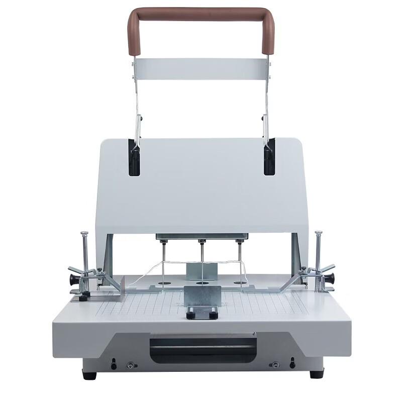 Qiyan QY-6340 Automatic 3-Hole Electric Binding Machine CN Plug (adapter Included)