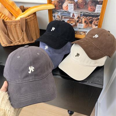 Big Head Hat Hard Top Baseball Hat Men's Wide Hat Brim Larger and Darkened Face with Small Big Hat Brim Baseball Cap Women