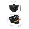 Animes Cosplays Oni Face Covering Ventilated Design Quickly Adjustable Theatrical Property For Festivals And Themed Event