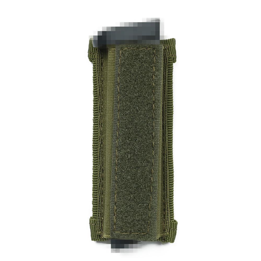 Outdoor multi-functional 9mm single-piece EDC insert Velcro hook textured bullet bag