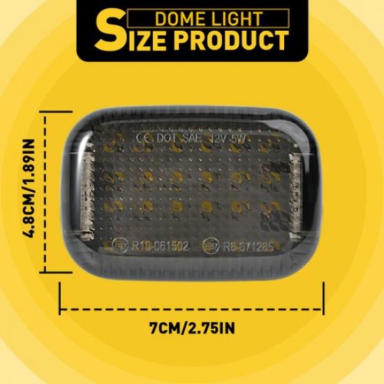 4X Interior LED Dome Light White For 2015-2024 Transit 150/250/350/350 HD Van