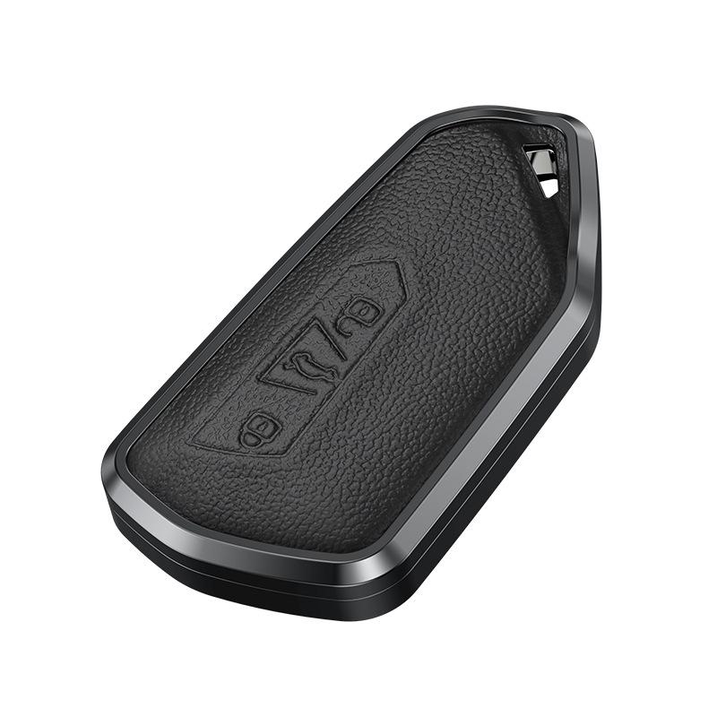 Genuine Leather Key Cover for Volkswagen Golf 8 and Teramont