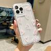Hülle für iPhone 13 Hüllen iPhone 11 Hüllen Herz Rosa Luftkissen Handyhülle für iPhone 16 15 14 Pro Max 12 XS XR X 7 8 Plus Hülle