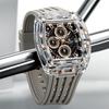 Naviforce 7105 Casual New Chronograph Mul-tifunction Watches Sports Silicone Man Transparent Case Wristwatch Relogio Masculino