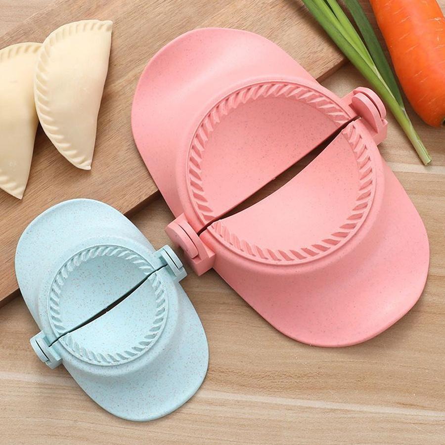 3pcs Dumpling Skin Machine, Creative Dumpling Machine, Kitchen DIY Dumpling Machine, Manual Corn Cake Machine, Dumpling Skin Dumpling Mold