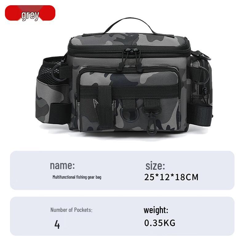 Wangfeng Multi-functional Camouflage Fishing Shoulder Bag