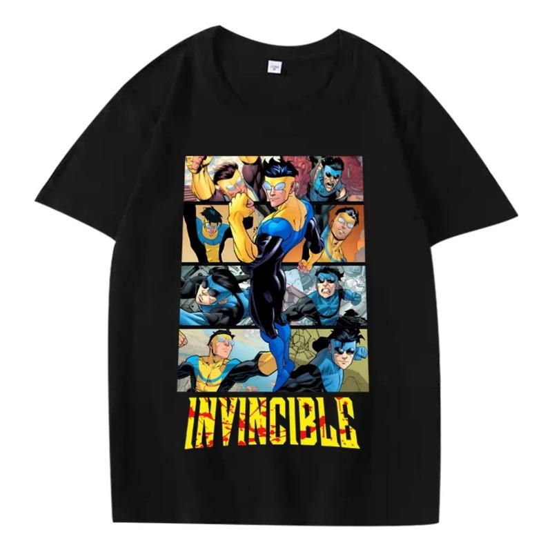 Camiseta Vintage Invincible Essential 2025, Nueva Para Hombr S