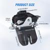 Tailgate Trunk Latch Mechanism Trunk Door Lock Actuator Fit for Skoda Fabia Roomster 2006-2015 5J0827501D 5J0827501B 5J0827501C