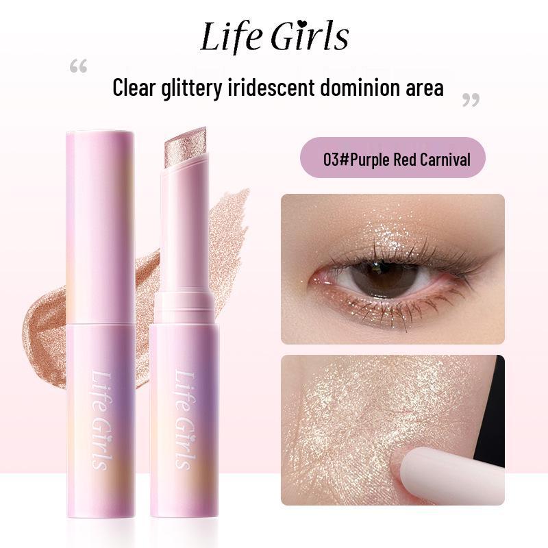 

LifeGirls Водянистые тени-карандаш: Мерцающие блестки, Матовые цвета, Стойкий, Эффект хайлайтера 2.8g