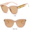 Fashionable Sunglasses Large Frame Cat Eye Sunglasses Non-Polarized Fashion Accessory 