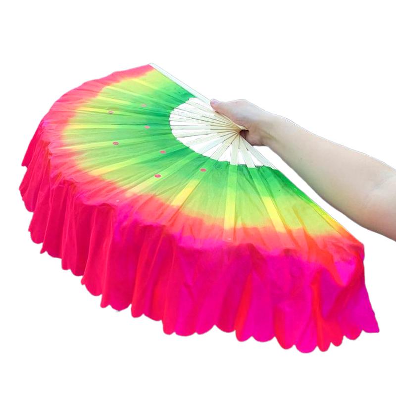 1PC provides a lightweight fitness dance fan that is easy to grip supports and is sturdy on both sides