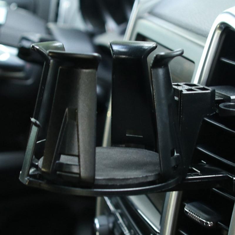 Rotatable Car Vent Drink Universal Bottle Holder ABS Car Air Outlet Beverage Holder Stand For Road Trip