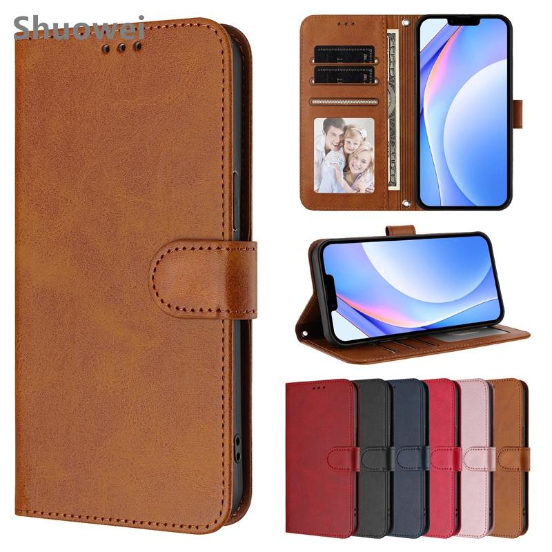 For Huawei Enioy 10 20SE 50 80 80S  P Smart Y9 Prime 208 2019 2021 Pro Plus 4G Flip Leather wallet Case Protection Card Holder Cover