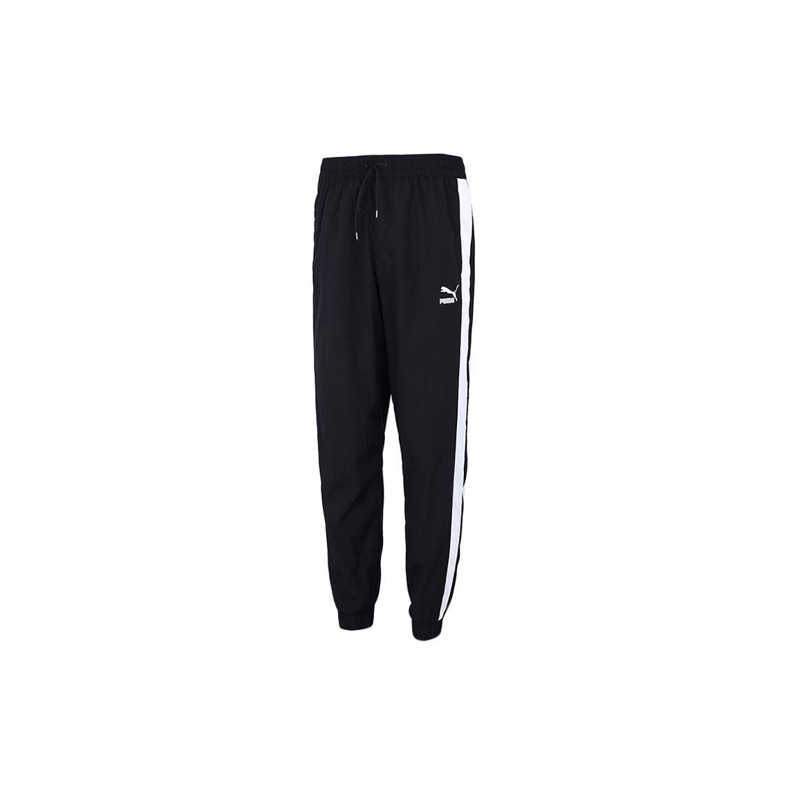 PUMA Iconic T7 Track Pants  Black  Men s 599906-01 L