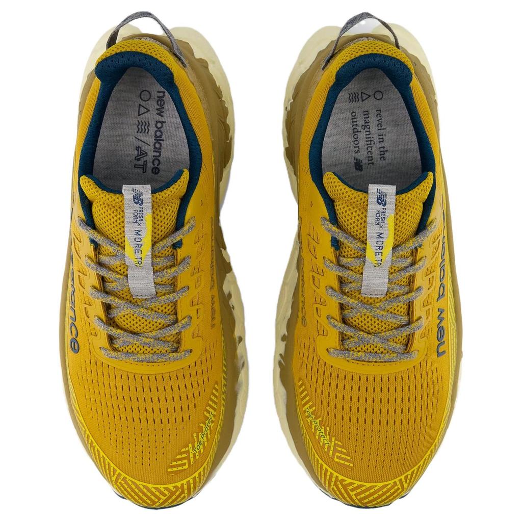 New Balance Fresh Foam X More Trail V3 Butterscotch Men Sneakers Tan Deep-Sea Great-Plains MTMORAY3