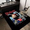 1pc Slipknot Mickey Home Office, Durable Polyester Floor Mat with Easy, Office Decor, Urban Style, Nonslip Backing, Highquality Fabric