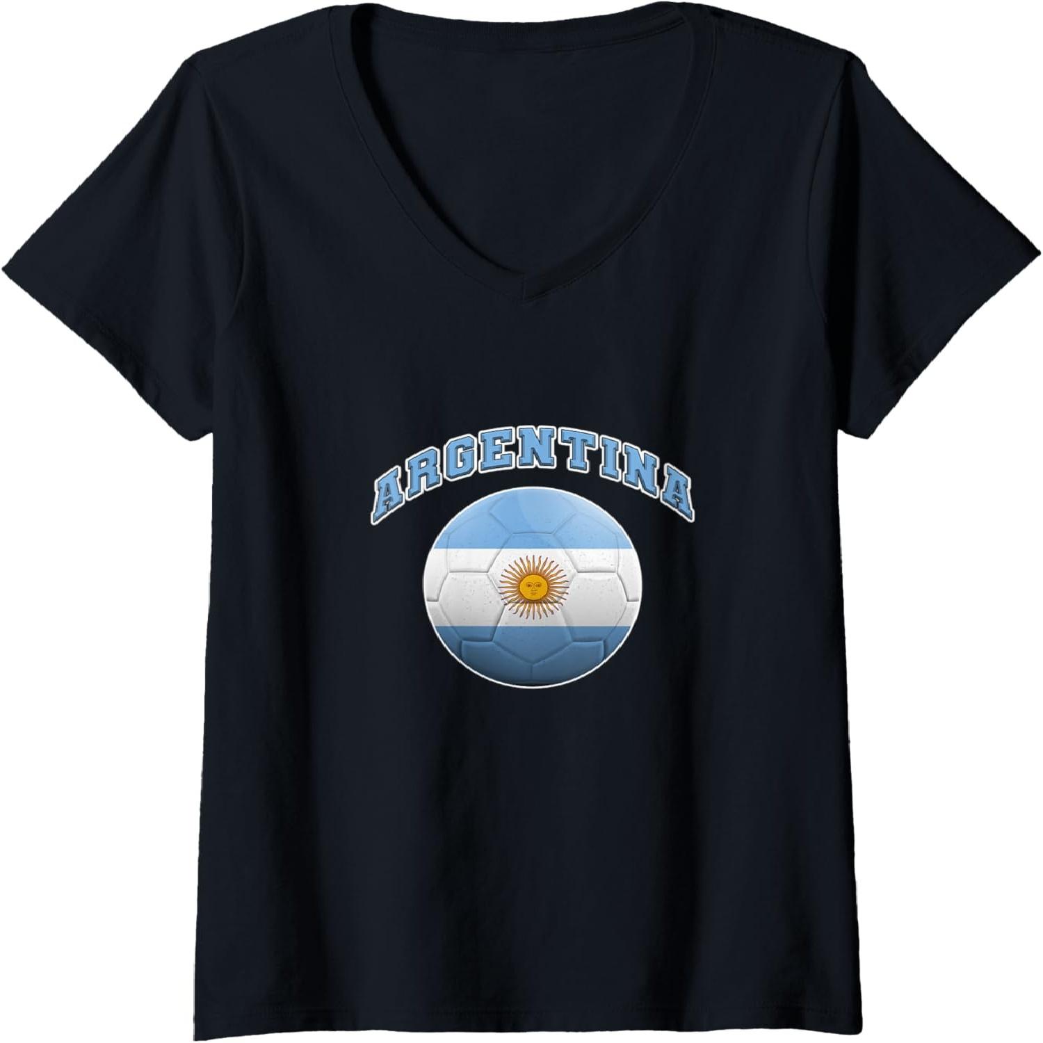 Womens La bandera de Argentina S разноцветный
