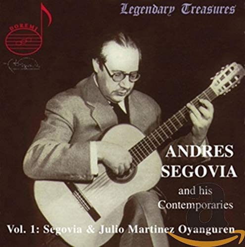 

CD SEGOVIA; OYANGUREN - His Contemporaries 1 US Classical Used