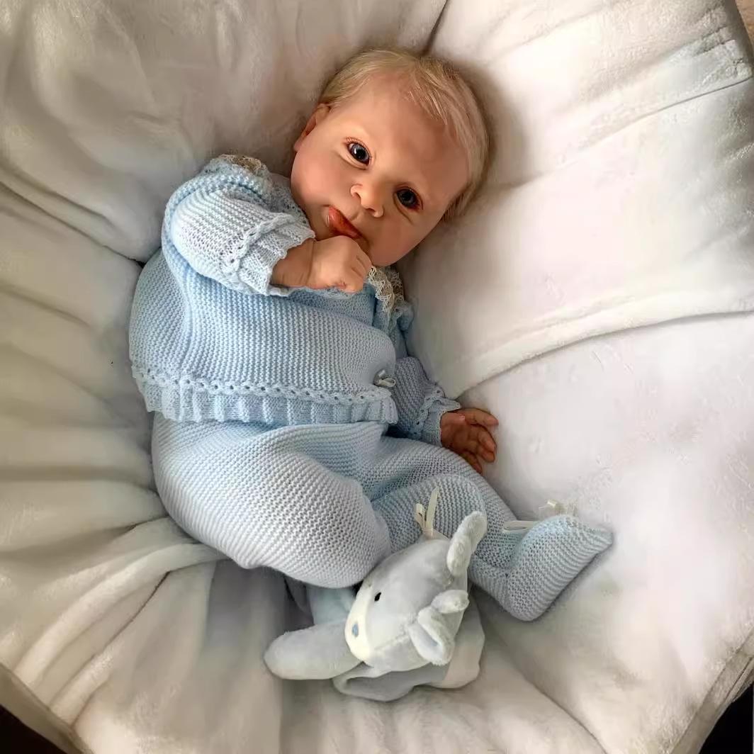 NPK 49cm Realistic Newborn Baby Doll - Sebby 49cm