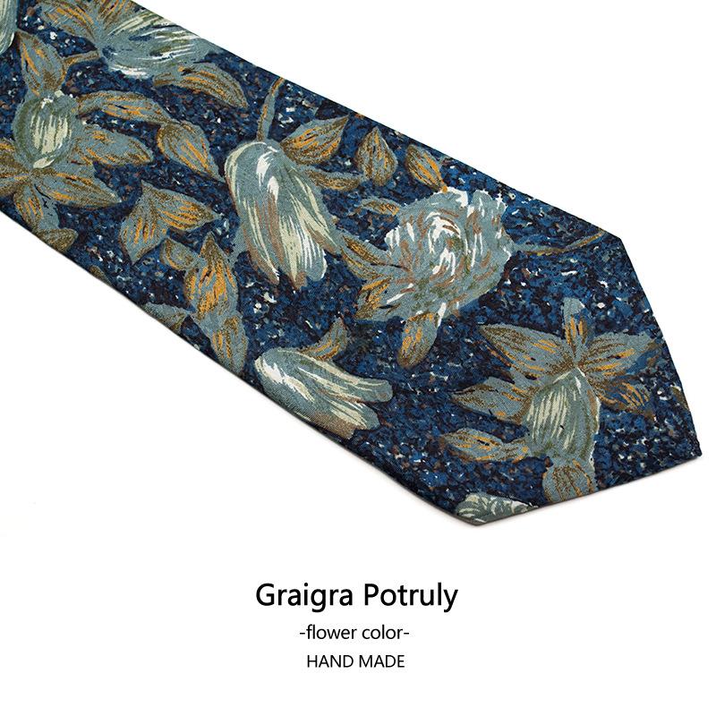 7 Days Replacement, Thin Ultra-Thin Mulberry Silk, Pure Handmade 9Cm Ultra-Wide Italian Elegant Silk Tie, Men'S