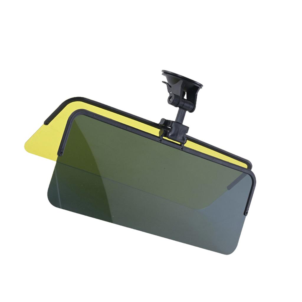 2in1 Day Night Car Sun Visor Extender Universal HD Anti-Dazzle Anti-UV Polarized Sunshade Plate for Safety Driving Car Goggles