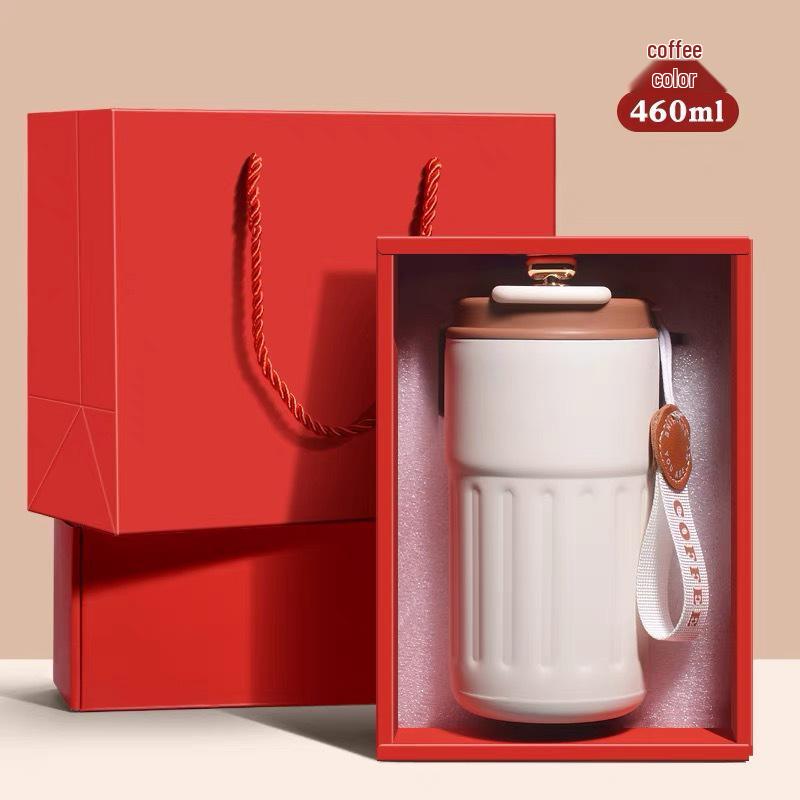 

Zhizhi 316 Stainless Steel Temperature Display Insulated Coffee Mug
