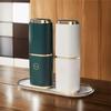 Portable Travel Toothbrush Holder Leakproof Design Elegant Striped Perfect For Camping Business Trips
