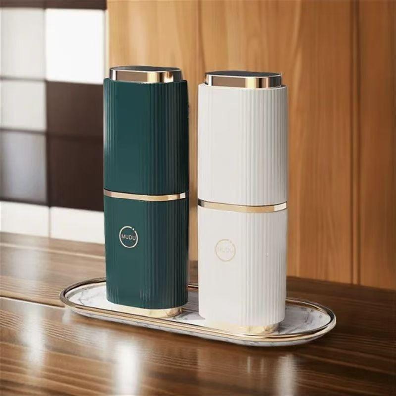 Portable Travel Toothbrush Holder Leakproof Design Elegant Striped Perfect For Camping Business Trips