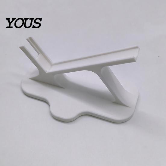 Light Luxury Phone Stand Lazy Stand, Ergonomic Curved Holder for Side Lying Bed Bay Window Display Sofa, Hands-Free Cradle Watching Video, Portable