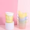 10pcs Anti-Scald Insulated Disposable Paper Cup Holder Heat Resistant Paper Cup Stand  Pantry
