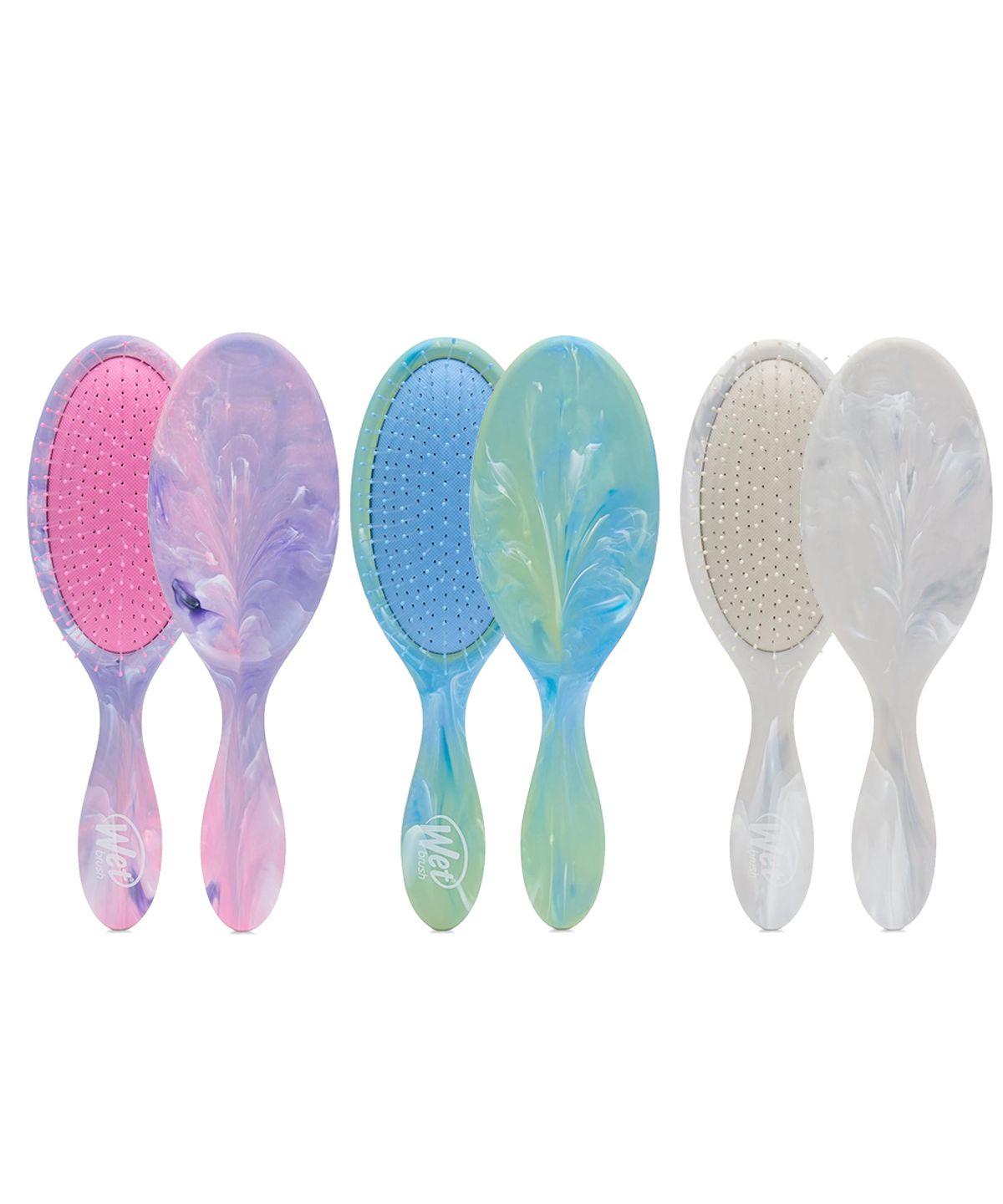 Hair Brush Original Detangler Matte Marble gray