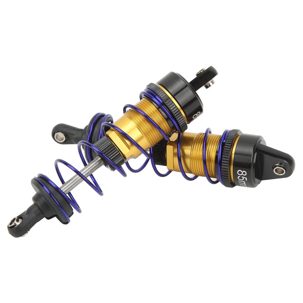 2Pcs RC Car Shock Absorber Adjustable Aluminum Alloy Rust Prevention RC Car Spring Damper for 110